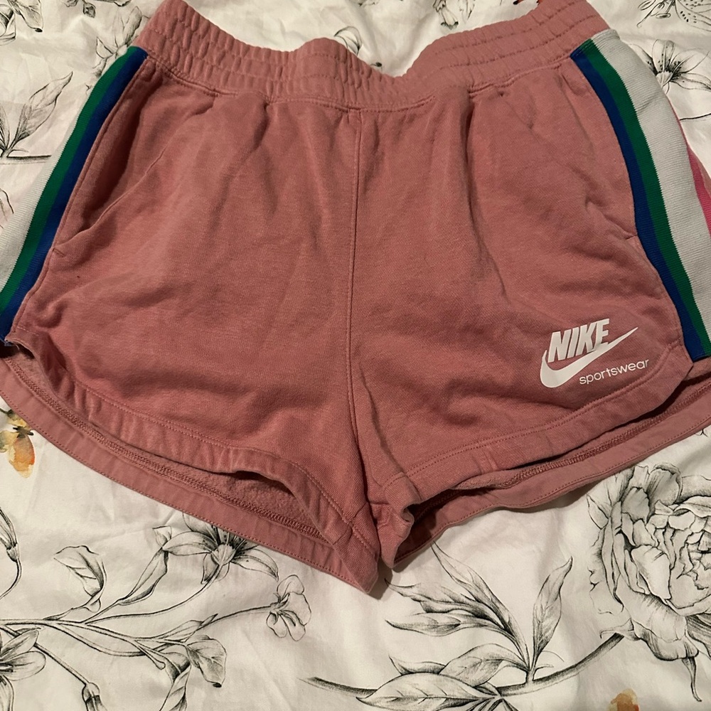 Nike Women's Pink Sportswear Shorts